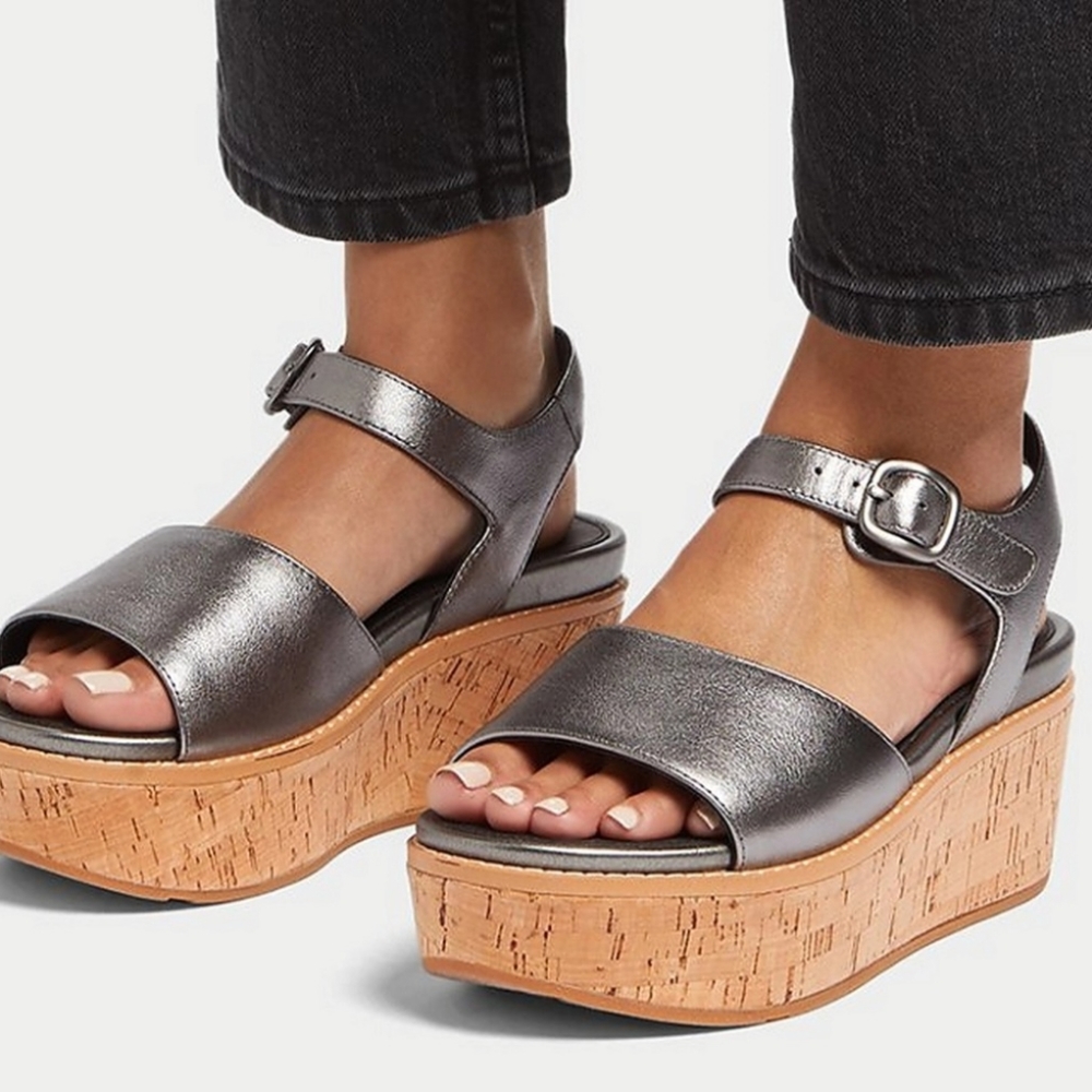 Two pairs FIT FLOP Eloise sandals (Selling both pairs as a bundle)